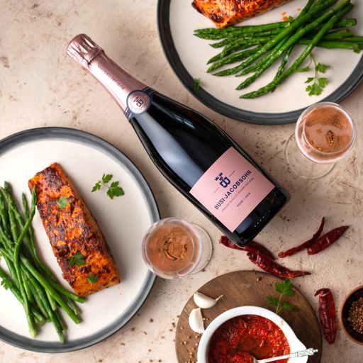 Rose' food pairing English Asparagus Busi Jacobsohn