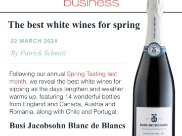 Drinks Business Spring Tasting - Busi Jacobsohn