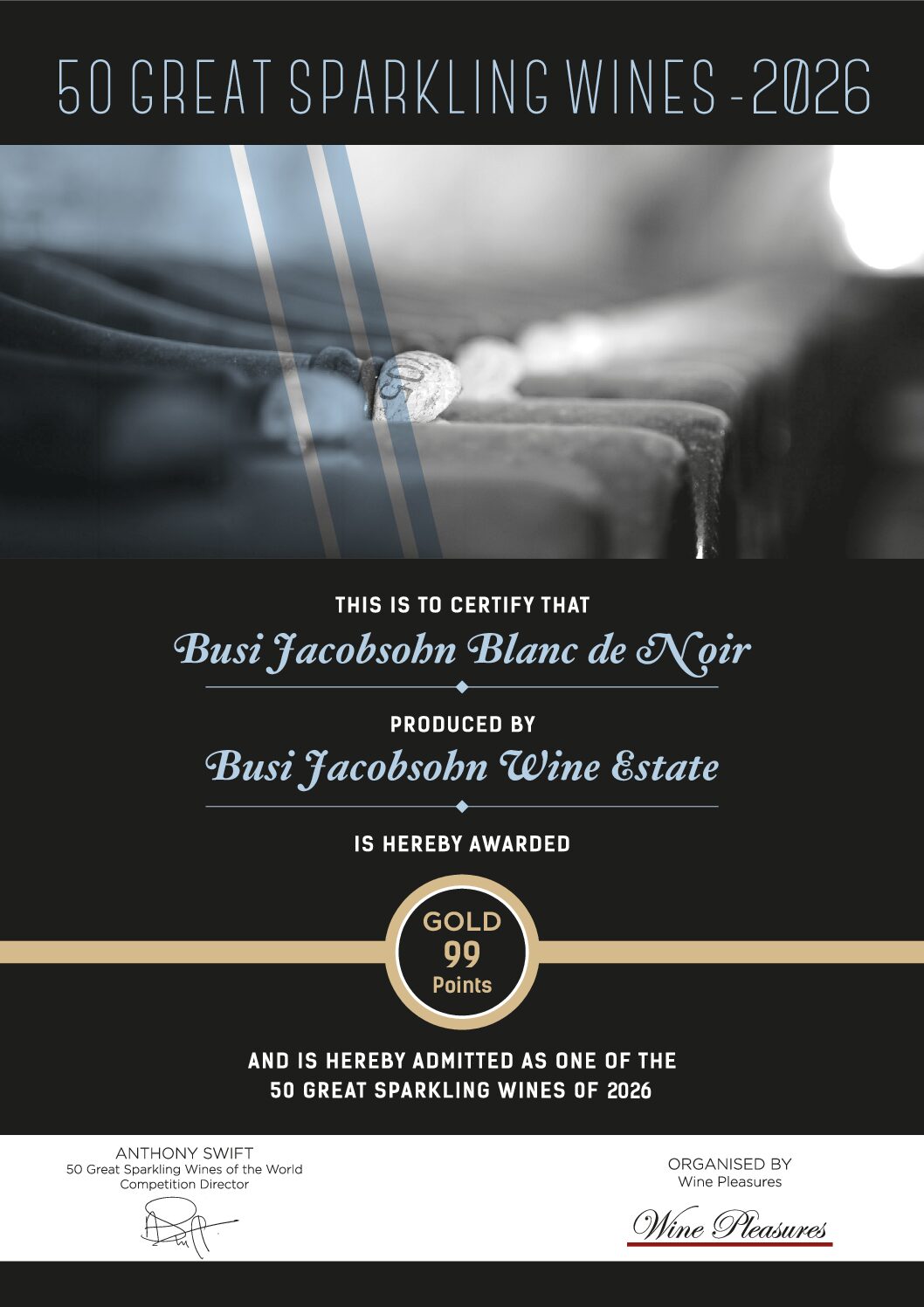 50 Great Sparkling Wines – 2026 - Busi Jacobsohn
